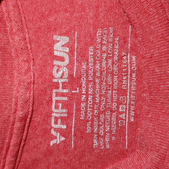 Fifth Sun Men’s Red T - Shirt Sz L - Picture 4 of 4